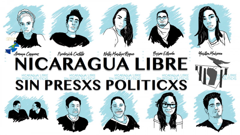 Campagne pour la Vie et la Liberté des prisonniers politiques au Nicaragua