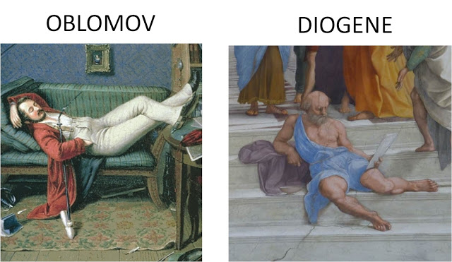 Oblomov et Diogène vivent-ils en France ?