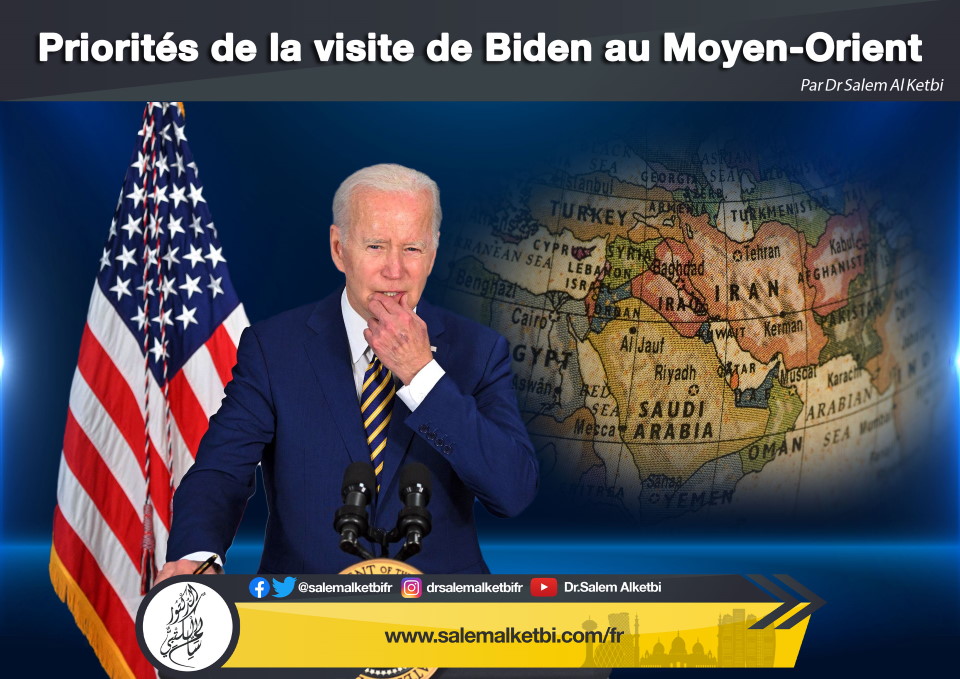 Priorités de la visite de Biden au Moyen-Orient