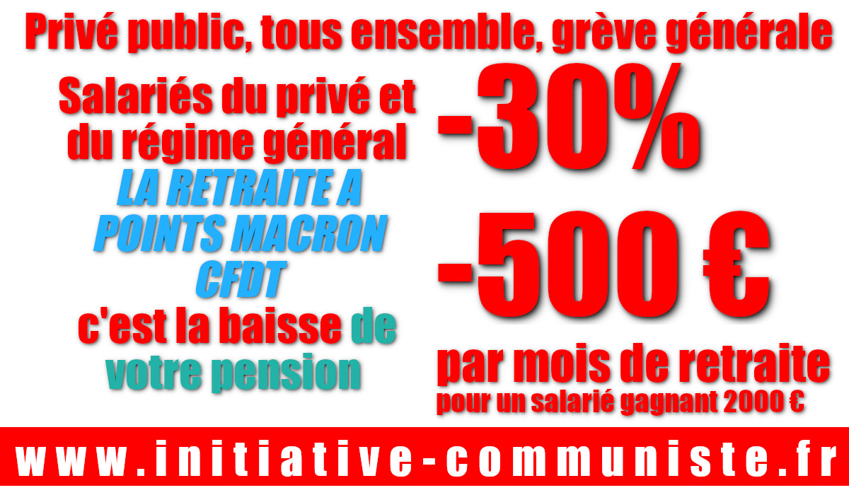 Les économistes le confirment, la retraite par points c'est -30% en moins ! #réformedesretraites