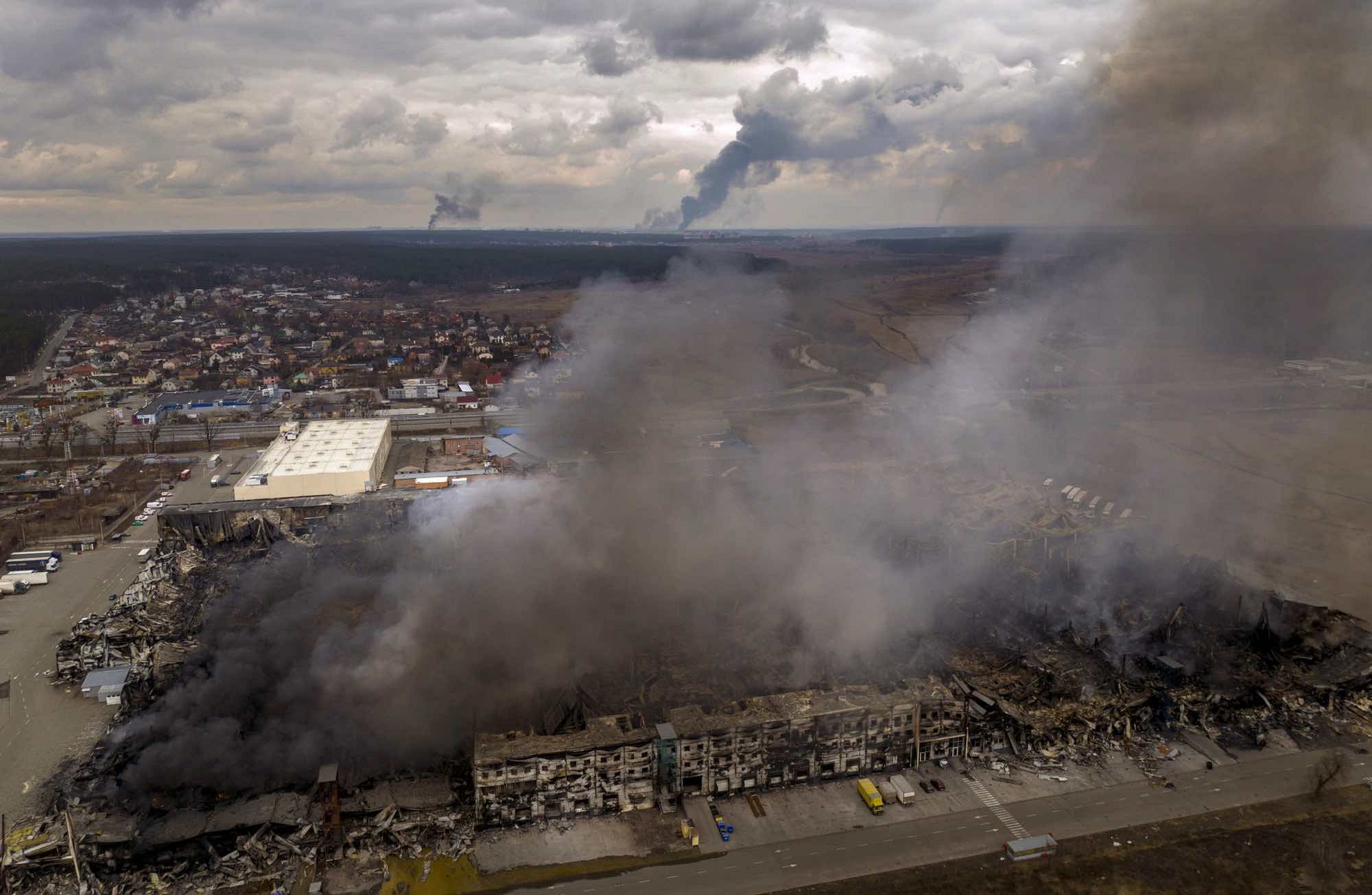 Ukraine : incendies et incendiaires