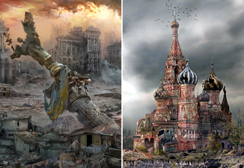 L'Ukraine prédit l'effondrement de la Russie - Histoire de la paille et de la poutre