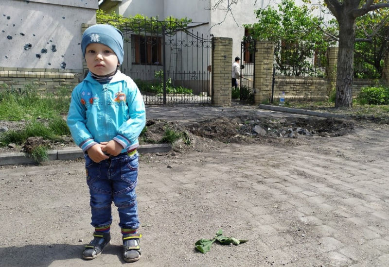 Donbass - Zelensky prétend que l'armée ukrainienne ne tire pas sur les civils