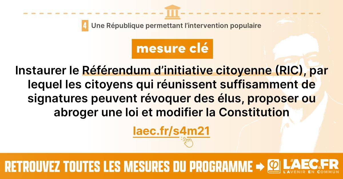 Intervention populaire et contrôle des élus : contre l'abstention, le vote Mélenchon