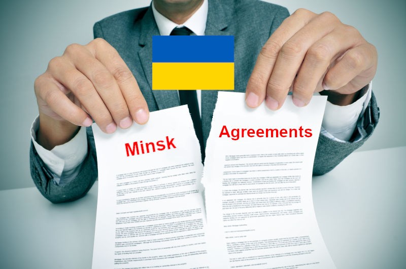 Donbass - L'Ukraine déclare les accords de Minsk comme non-contraignants