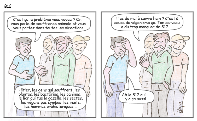 Végan ? Et la B12 ?