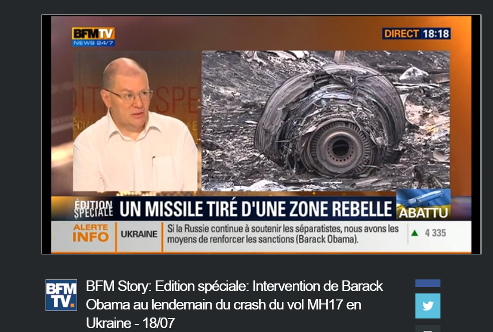 Un faux expert membre du réseau pro-Kiev français servant une vérité convenue.
