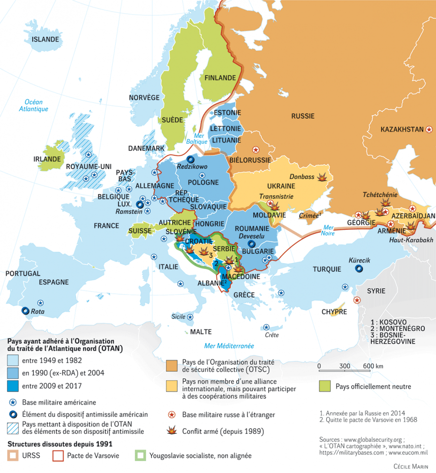 Le contexte international de l'invasion de l'Ukraine