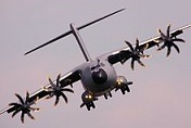 A400M et ses hélices Down Between Engine