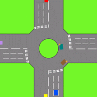 traduction rond point en anglais