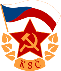 Emblème du Parti Communiste Tchécoslovaque