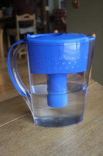 Carafe d'eau filtrée payante