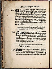 Ordonnance de Villers-Cotterêts (1539) {JPEG}