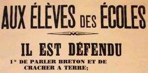 Il est défendu de parler breton