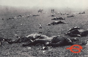 Champ de bataille avec Ø mort
