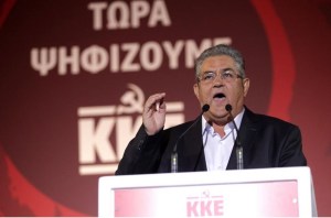 Discours de Dimitri Koutsoubas Secrtaire National du KKE (parti communiste grec)