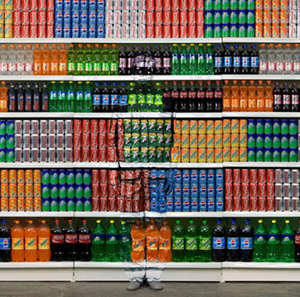 Liu Bolin, Supermarket No. 2, 2010 