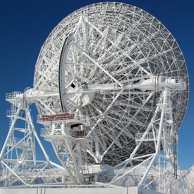 Badary radiotelescope astronomique projet quasar, Tounka, Sibrie   Bernard Grua