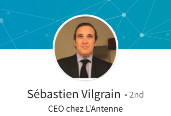 Profil linkedin de Sébastien Vilgrain