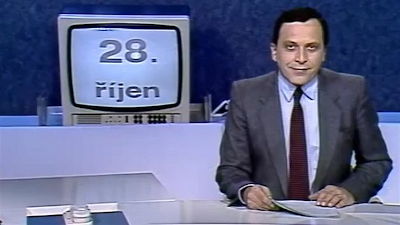 journal télévisé tchécoslovaque du 28 avril 1986