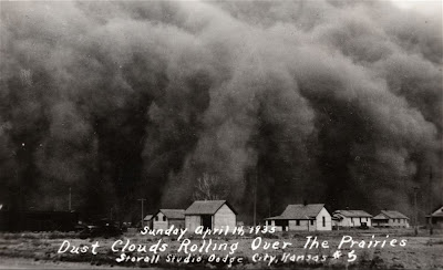 Tempête de sable américaine dite « Dust Bowls »