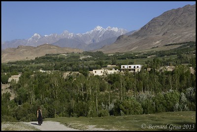 Village & Hindu Kush, Afghanistan  Bernard Grua 2013