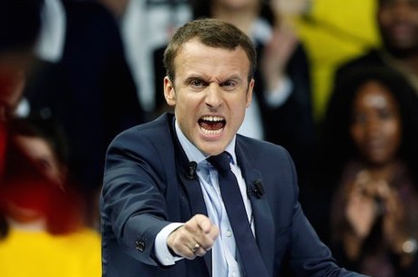 Emmanuel Macron (Photo L'Opinion) {JPEG}