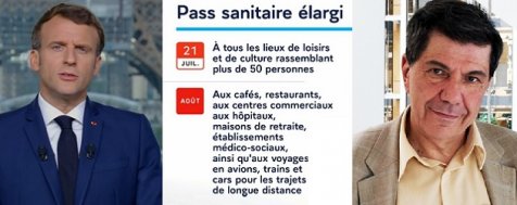 Macron Pass sanitaire Sapir c6642