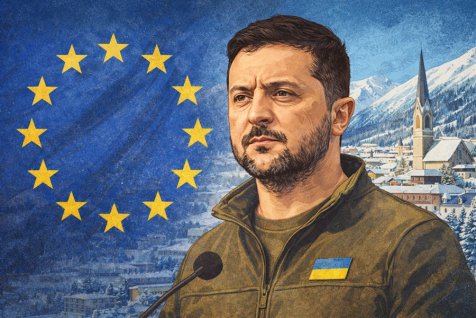 Zelensky à Davos : une Europe qui paie mais refuse de décider