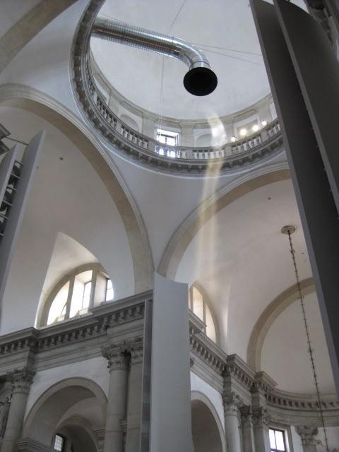 Les barbares dans la cité (II) - « Ascension » d'Anish Kapoor, sous la coupole de San Giorgio à Venise