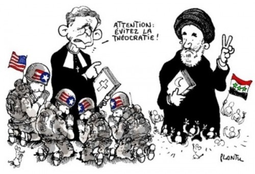 Théocratie démocratie