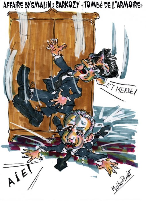 Affaire Bygmalin : Sarkozy « tombé de l'armoire » {JPEG}