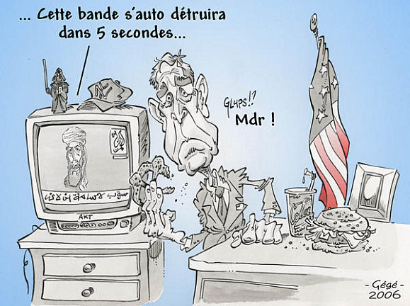 Ben Laden ici ou là... depuis longtemps dans l'au-delà !