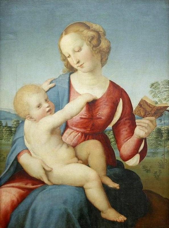 « La Madone Colonna » de Raphaël