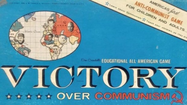 Victory over communism, jeu de société américain, 1964. {JPEG}