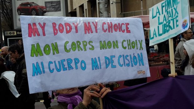 Evnement du jour : MANIFESTATION FEMINISTE