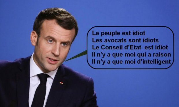 Emmanuel Macron, réforme des retraites aux petits oignons {JPEG}