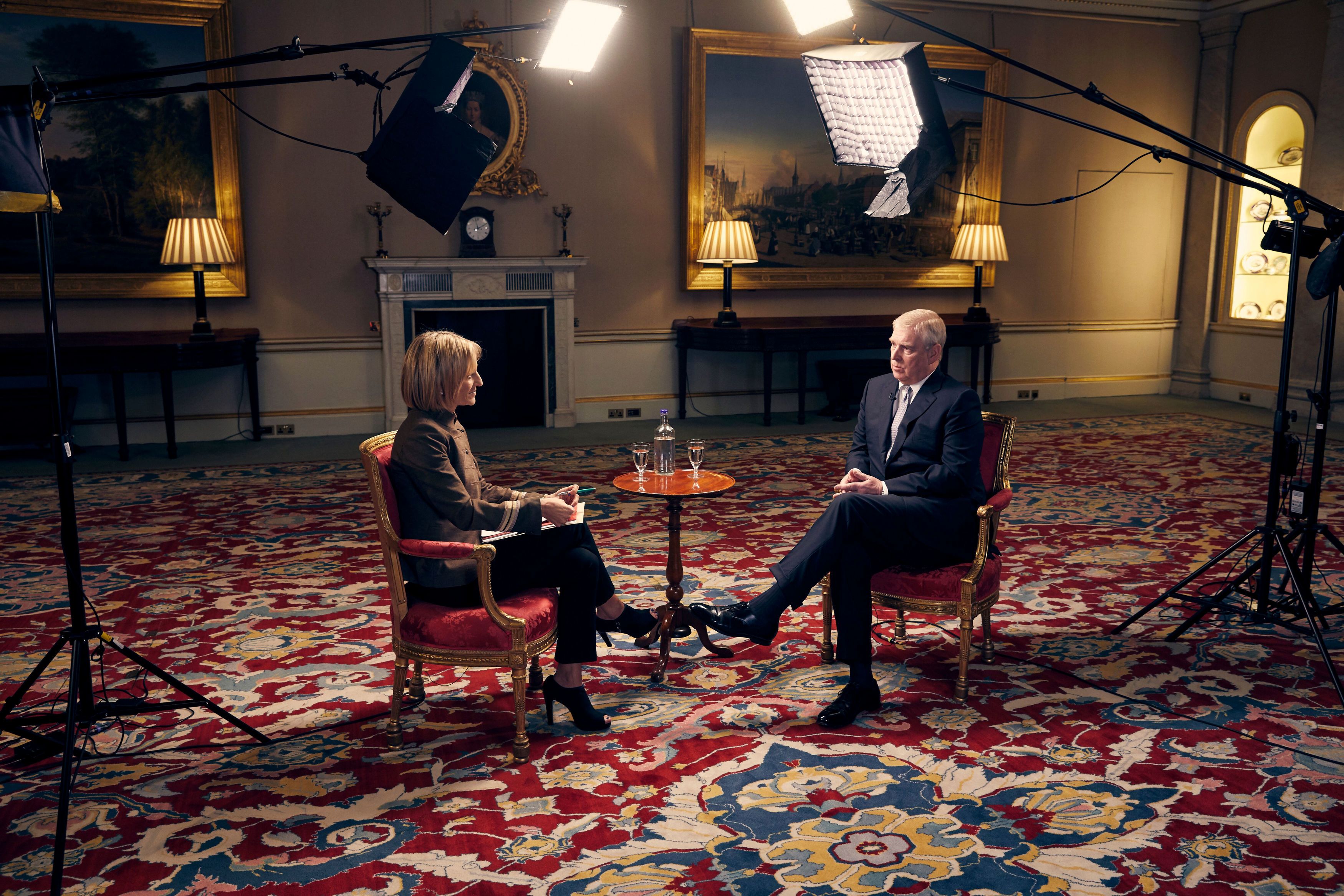  Prince Andrew stepped down as a senior royal after a disastrous Newsnight interview
