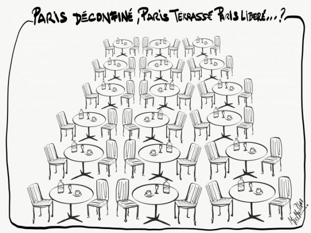 Déconfiné Paris terrassé Paris libéré.. ? {JPEG}