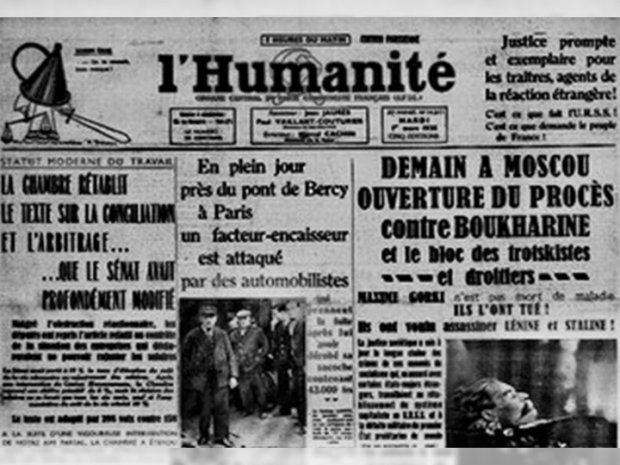 Les proc�s de Moscou 1936-1938, Conf�rence de l'UTLS � Saint-Lunaire