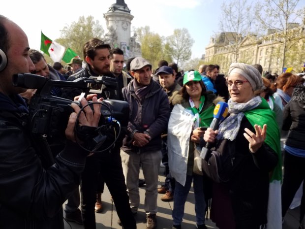Dimanche alg�rien place de la R�publique 14/04/2019