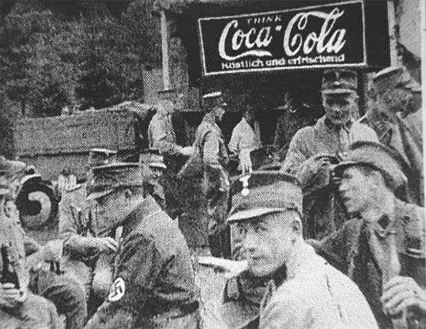 Soldiers in Nazi Germany drinking Coca-Cola, "delicious and refreshing"  (date uncertain) [900x696] : r/HistoryPorn