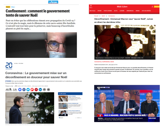 Macron le sauveur de No�l