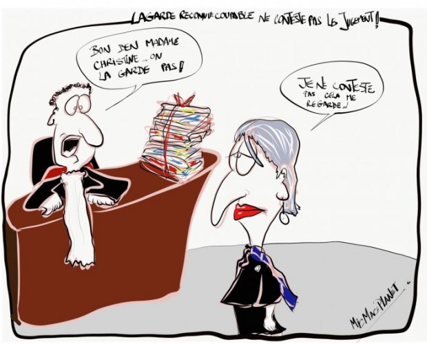 Lagarde reconnue coupable {JPEG}