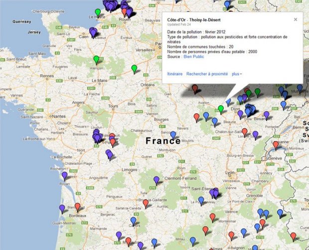 Nitrates et pesticides dans la France agricole