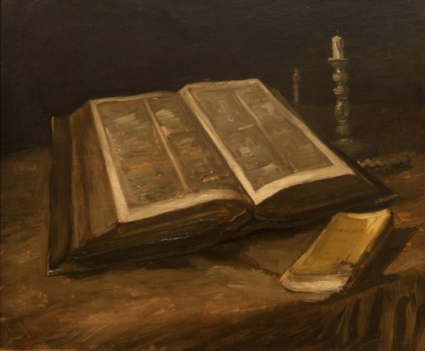 WLANL efraa Stilleven met bijbel Vincent van Gogh 1885 98476 50c50
