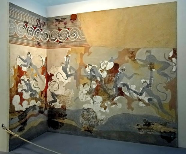 Toute la beauté d'une fresque minoenne...
