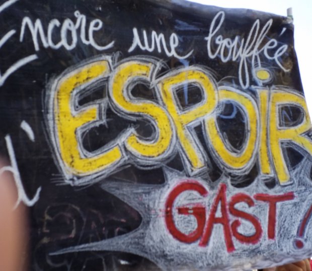 La f�te � Macron