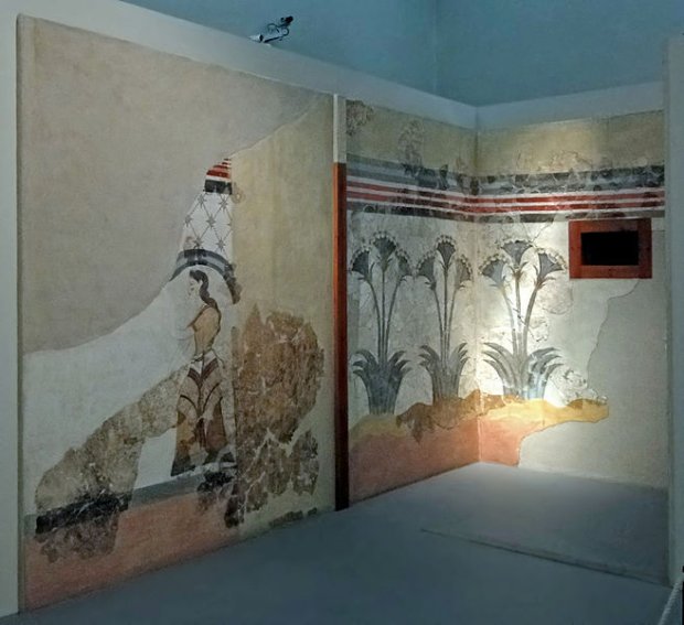 Toute la beauté d'une fresque minoenne...