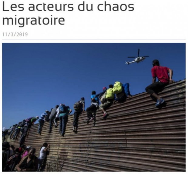 Les acteurs du chaos migratoire {JPEG}